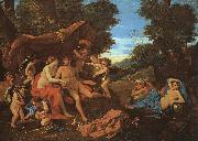 Nicolas Poussin Mars and Venus oil on canvas